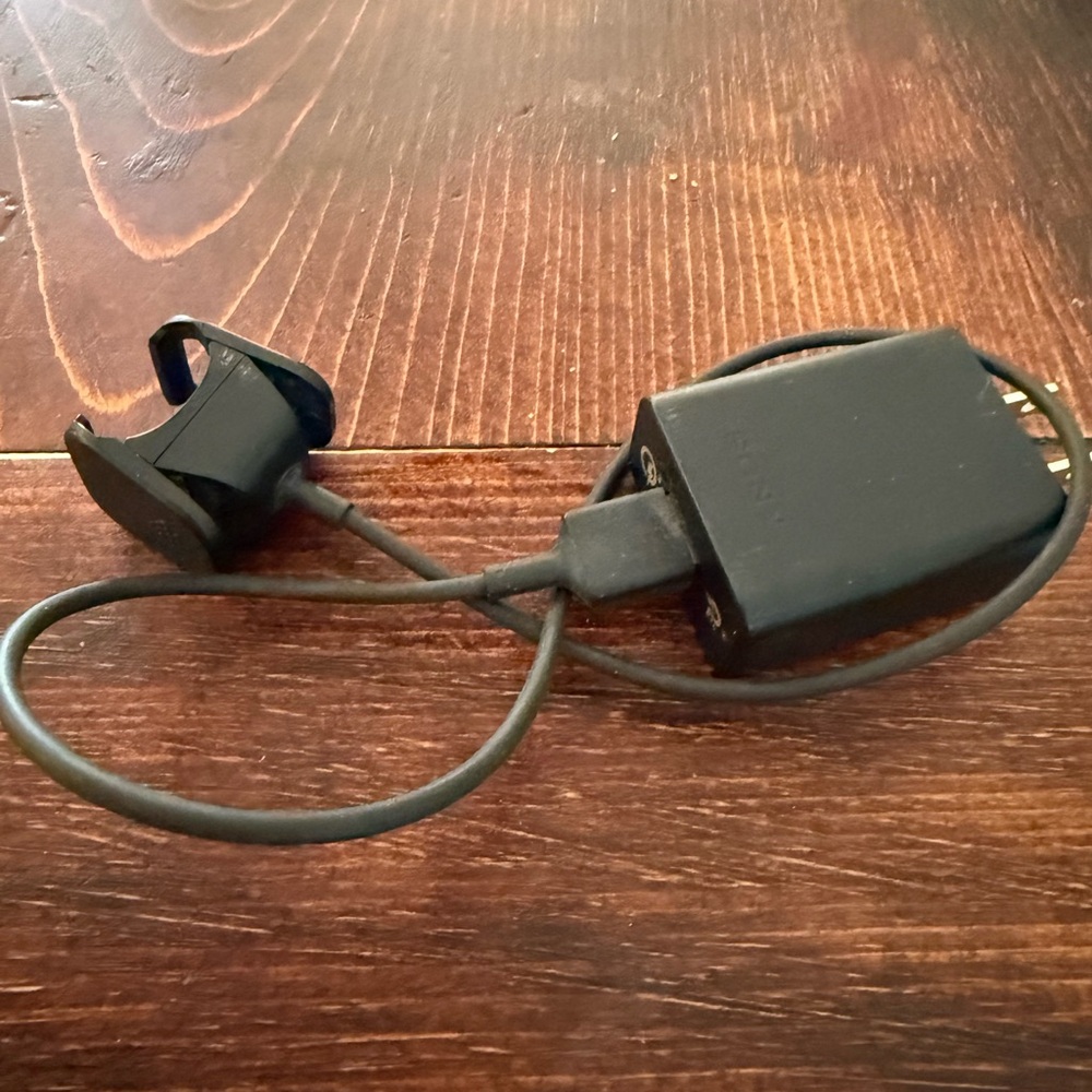 Sony Black Charging Adapter with Cable Fitbit 2 free to any purchase
